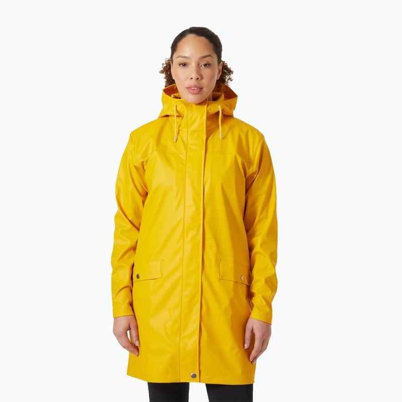 Women's Helly Hansen Moss Regenmantel wesentlich gelb