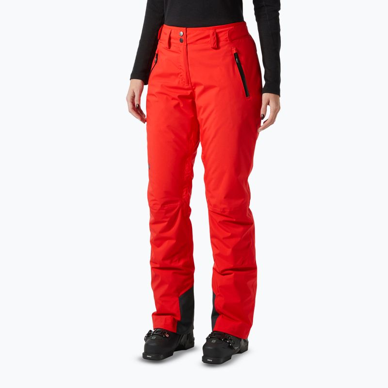 Damen-Skihose Helly Hansen Legendary Insulated alert rot