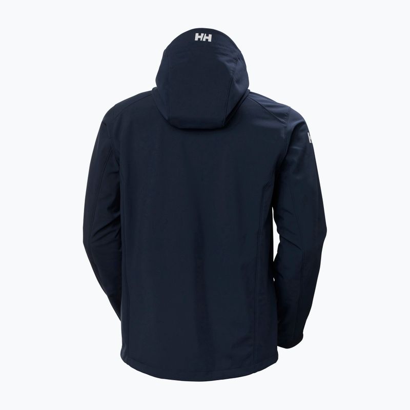 Helly Hansen Herren Paramount Kapuzen-Softshell-Jacke navy blau 62987_990 4