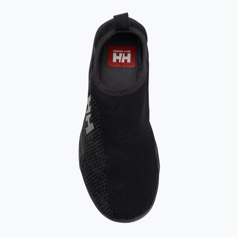 Wasserschuhe Damen Helly Hansen Crest Watermoc black / charcoal 5