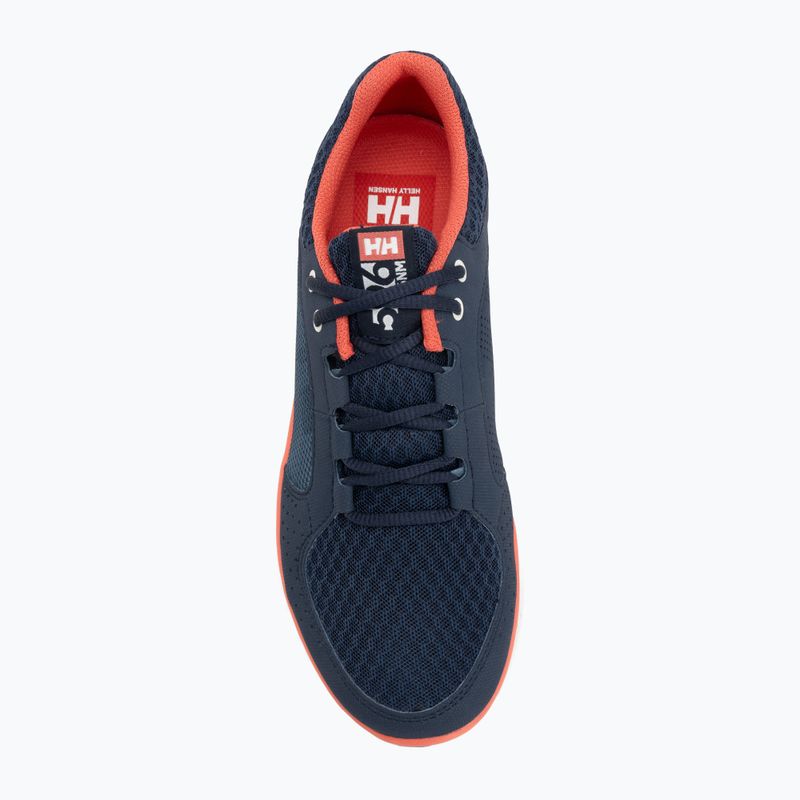 Damenschuhe Helly Hansen Ahiga V4 Hydropower navy/off white/cayenne 5