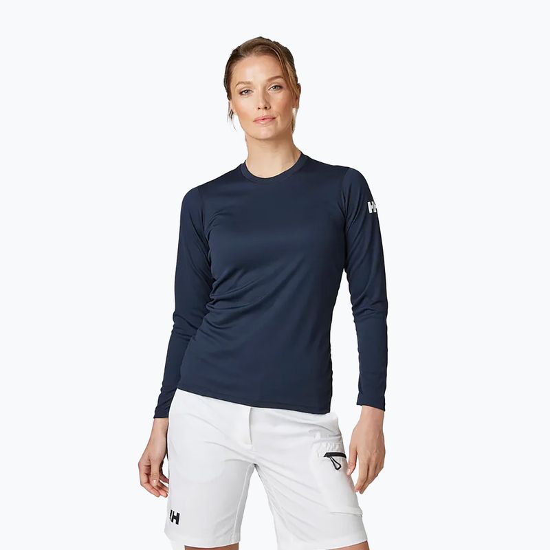 Helly Hansen Damen-Trekking-Shirt Hh Tech Crew navy blau 48374_597
