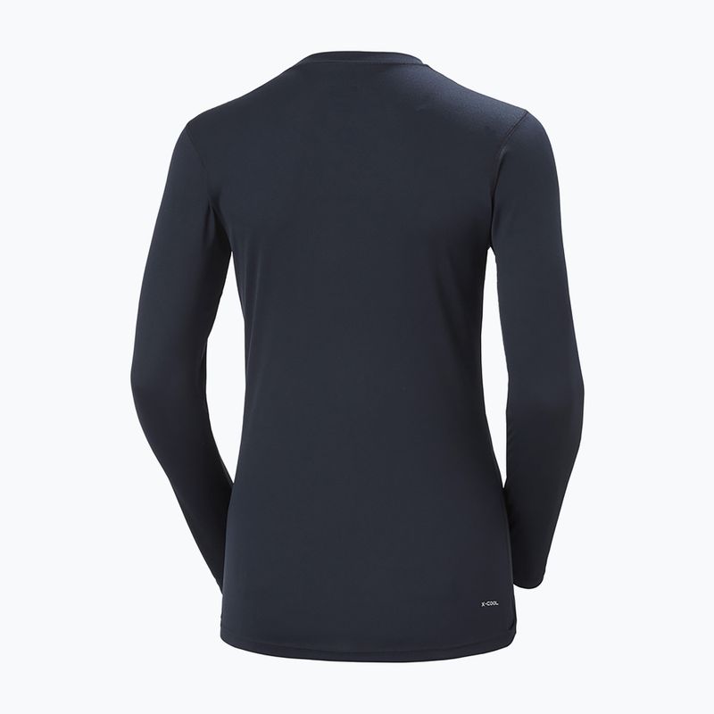 Helly Hansen Damen-Trekking-Shirt Hh Tech Crew navy blau 48374_597 4