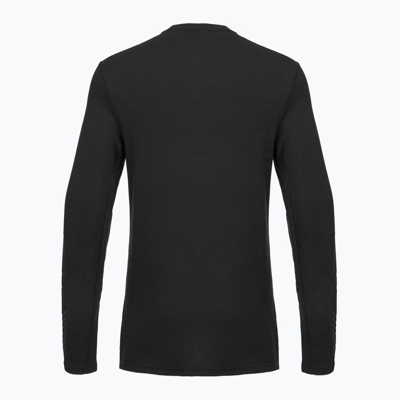 Herren Thermoaktivshirt Helly Hansen Lifa Merino Midweight Crew schwarz 2