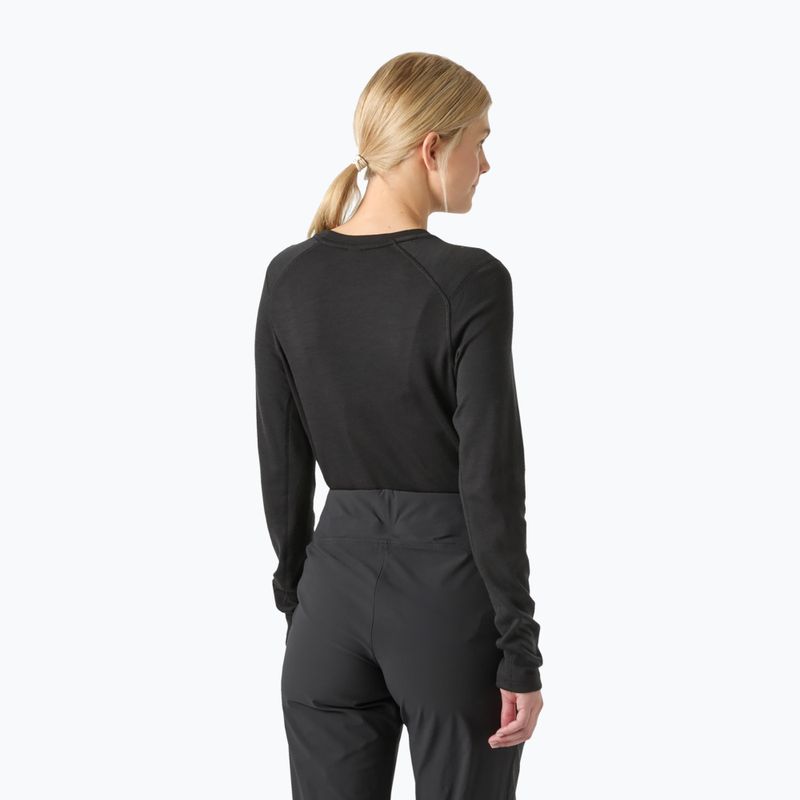 Damen-Funktionssweatshirt Helly Hansen Lifa Merino Midweight black 2