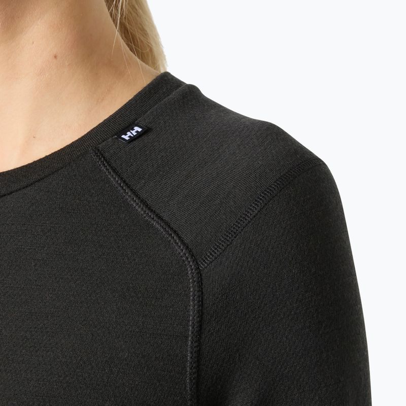 Damen-Funktionssweatshirt Helly Hansen Lifa Merino Midweight black 3