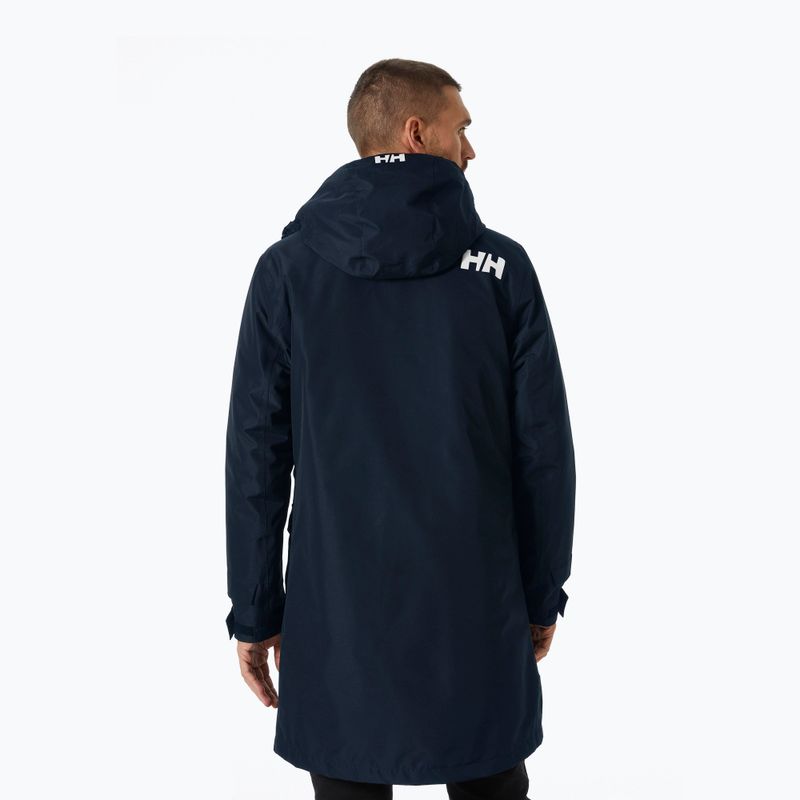 Men's Helly Hansen Rigging Coat Regenjacke navy 2