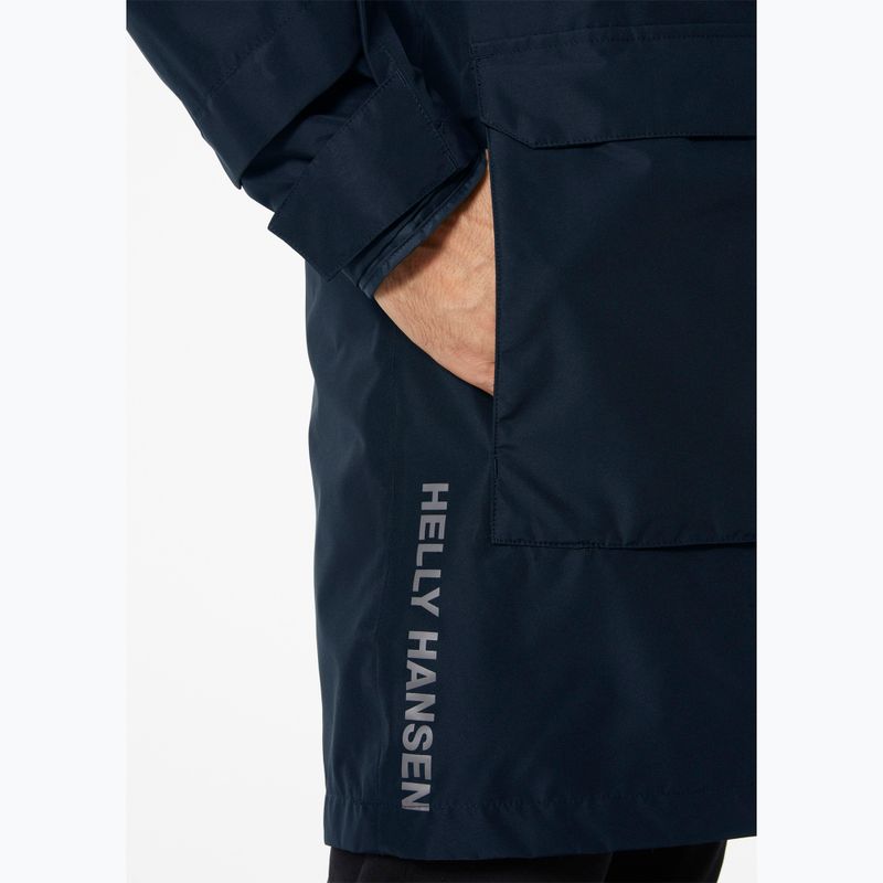 Men's Helly Hansen Rigging Coat Regenjacke navy 6