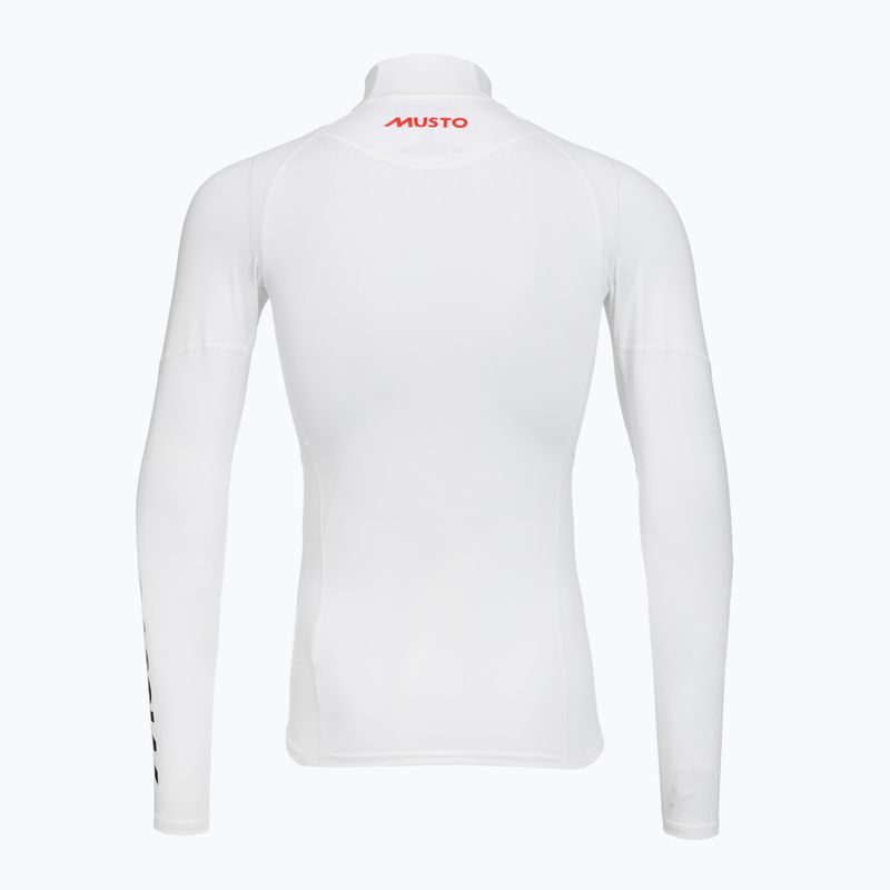 Herren-Bade-Longsleeve Musto Championship Rash Guard white 2