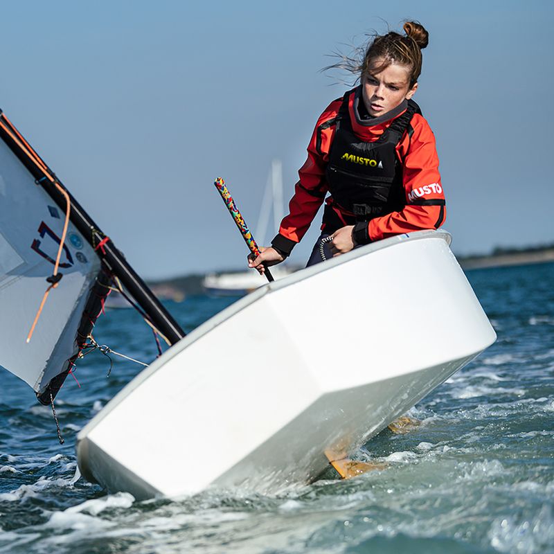 Kinder-Segel-Sweatshirt Musto Championship Aqua Top 2.0 Jr oxy fire 4