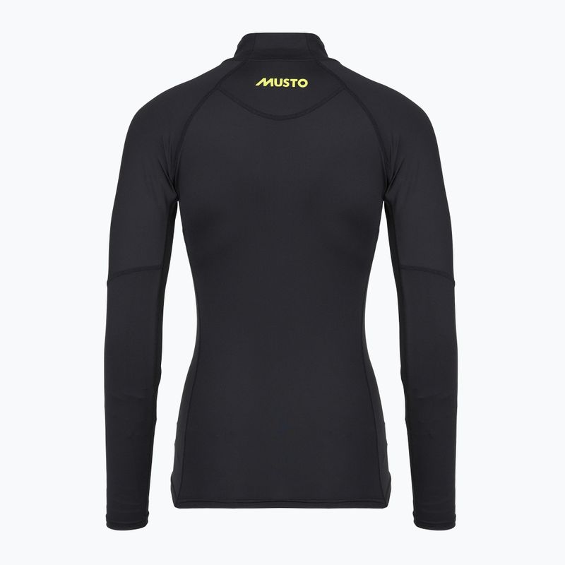 Damen-Bade-Longsleeve Musto Championship Rash Guard black 2