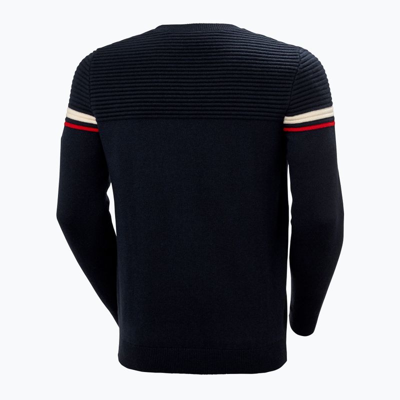 Herren Helly Hansen Carv Pullover gestrickt navy 2