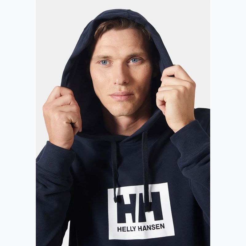 Herren Hoodie Sweatshirt Helly Hansen Hh Box navy 3