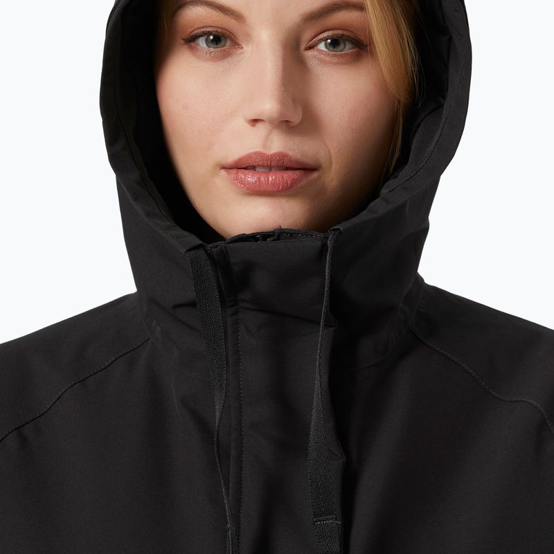 Damen Wintermantel Helly Hansen Mono Material Isolierter Regenmantel schwarz 53652_990 3