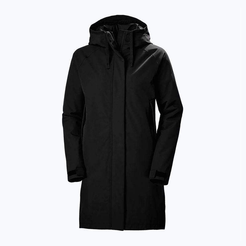 Damen Wintermantel Helly Hansen Mono Material Isolierter Regenmantel schwarz 53652_990 6