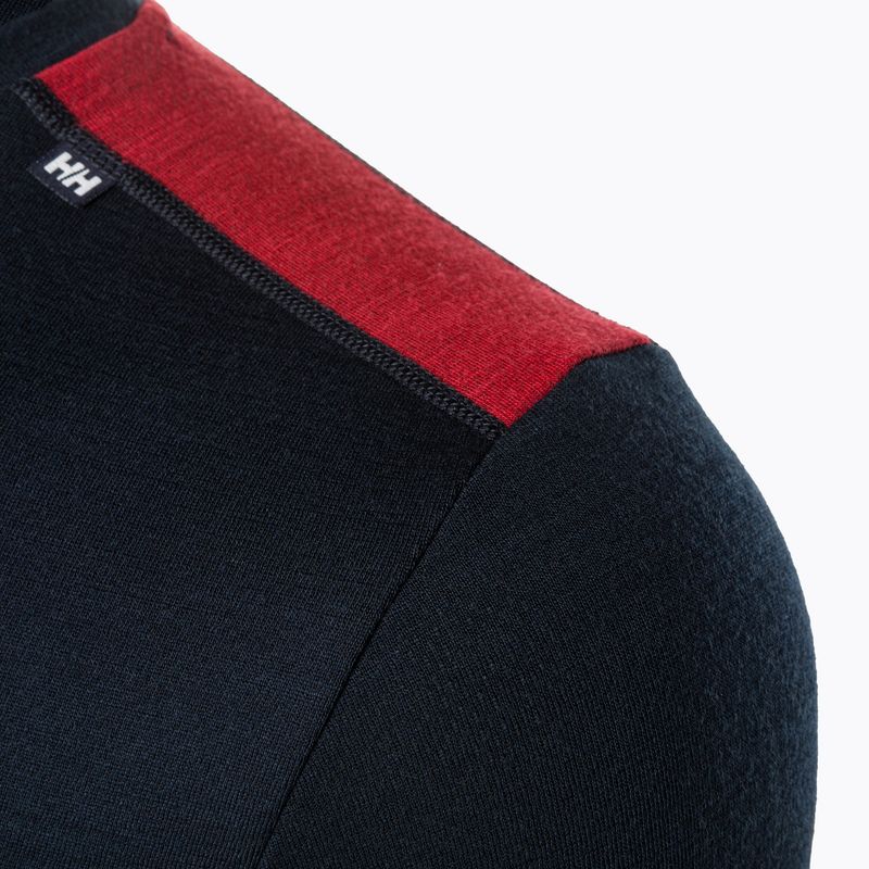 Herren Thermoaktivshirt Helly Hansen Lifa Merino Midweight Crew navy/598 3