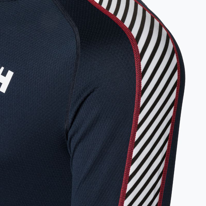 Herren Thermoaktivshirt Helly Hansen Lifa Active Stripe Crew navy 8