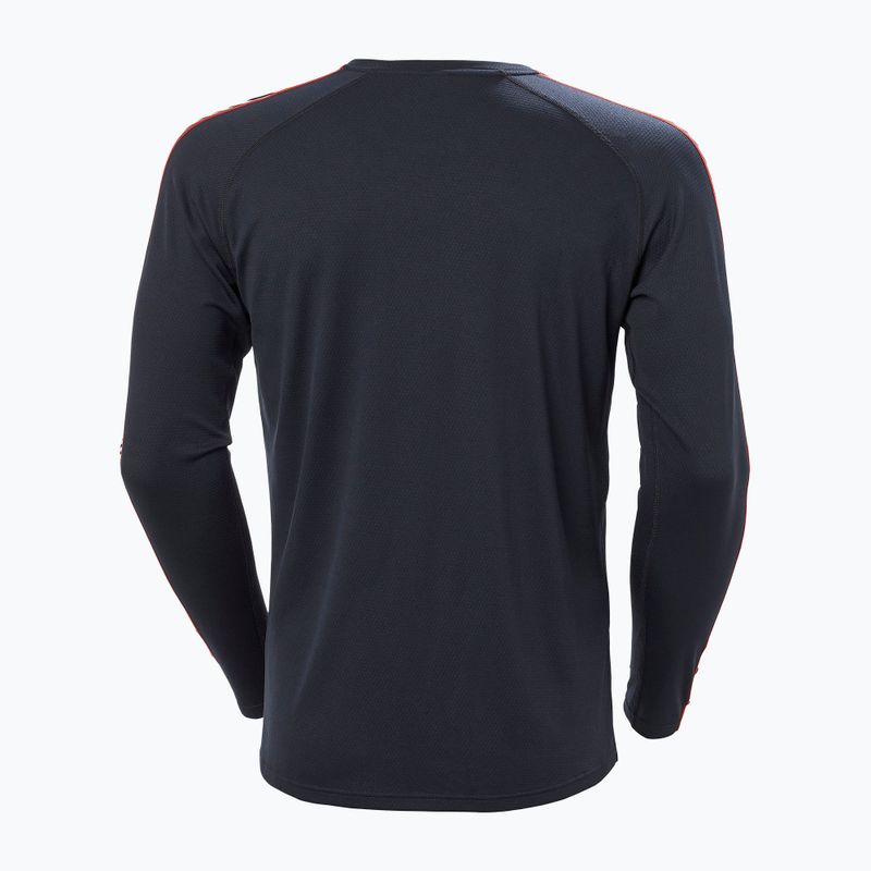 Herren Thermoaktivshirt Helly Hansen Lifa Active Stripe Crew navy 10