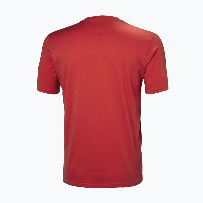 Herren Helly Hansen HH Logo-T-Shirt rot 2