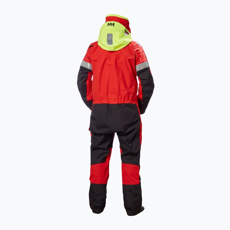 Herren Helly Hansen Aegir Ocean Dry Suit 2.0 Segelanzug alert rot 2