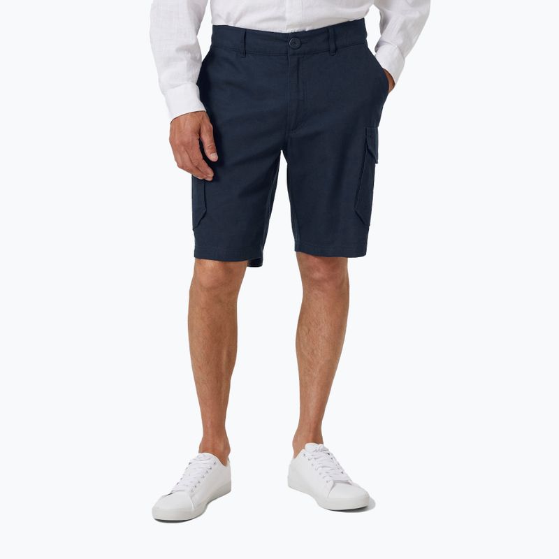 Herren Helly Hansen Bermuda Cargo 2.0 nautische Shorts navy blau 34252_597