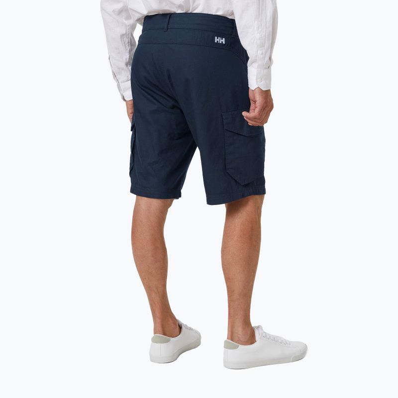 Herren Helly Hansen Bermuda Cargo 2.0 nautische Shorts navy blau 34252_597 2