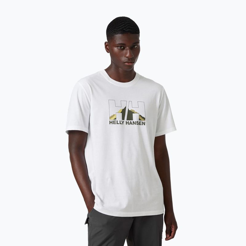 Helly Hansen Nord Graphic Herren-Trekkinghemd weiß 62978_002