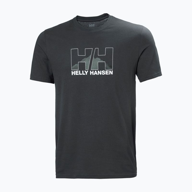 Herren-Trekkinghemd Helly Hansen Nord Graphic 981 grau 62978 5