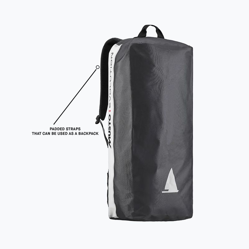 Musto Evolution Dry Carryall Rucksack 65 l platin 2
