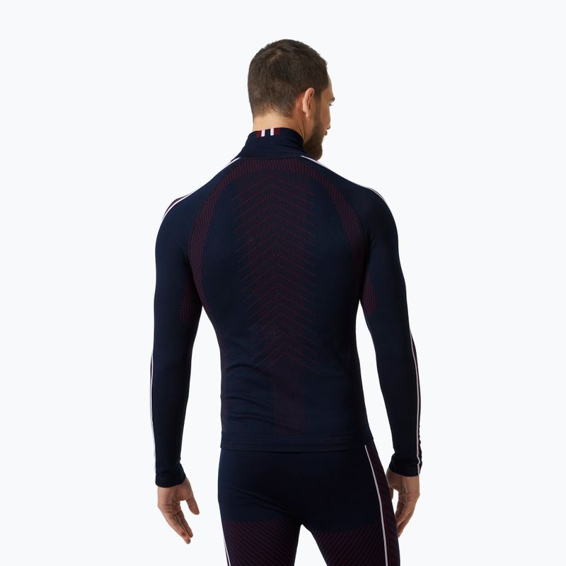 Herren Thermoaktiv-Sweatshirt Helly Hansen H1 Pro Lifa Race navy 2