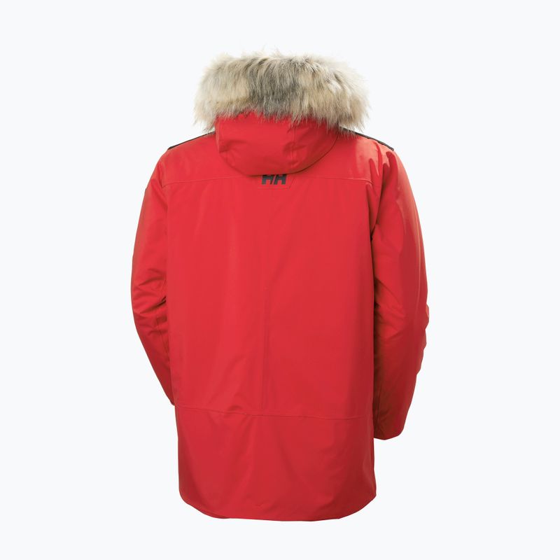 Helly Hansen Herren Reine Parka Regenjacke rot 53630_162 6