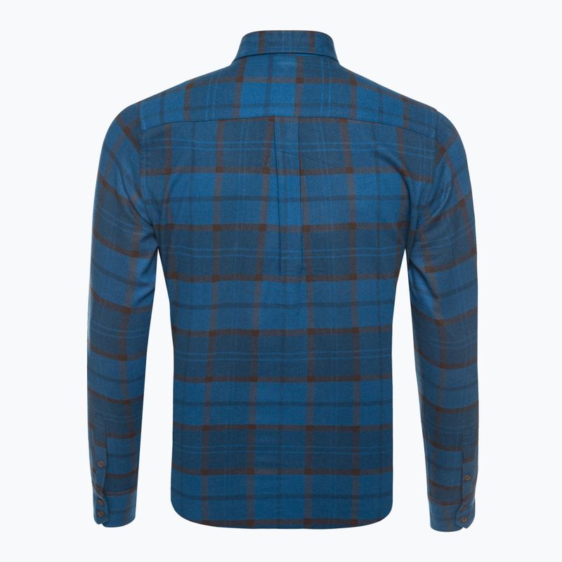 Herrenhemd Helly Hansen Lokka Organic Flannel LS blauschwarz 62731_755 6