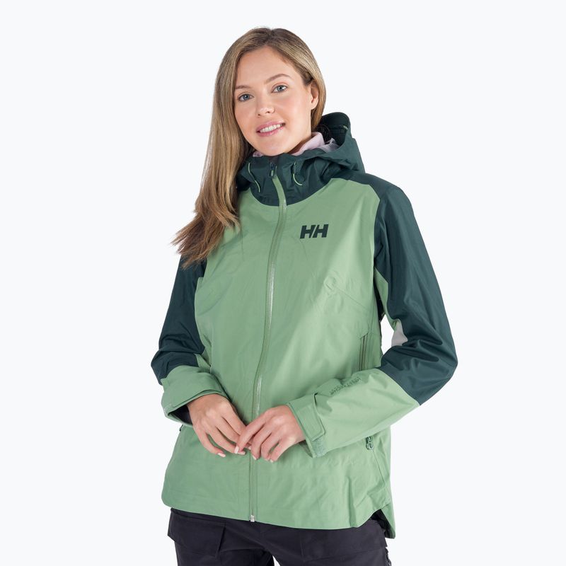 Helly Hansen Damen Hardshell-Jacke Verglas 3L Shell 2.0 grün 62757_406