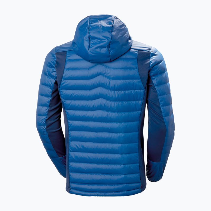 Herren Helly Hansen Verglas Hooded Down Hybrid Jacke Hybrid Ins 606 blau 63007 7