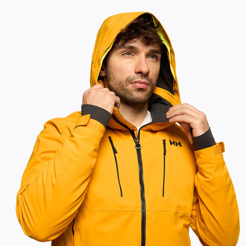 Herren Skijacke Helly Hansen Alpha 3.0 gelb 65551_328 4