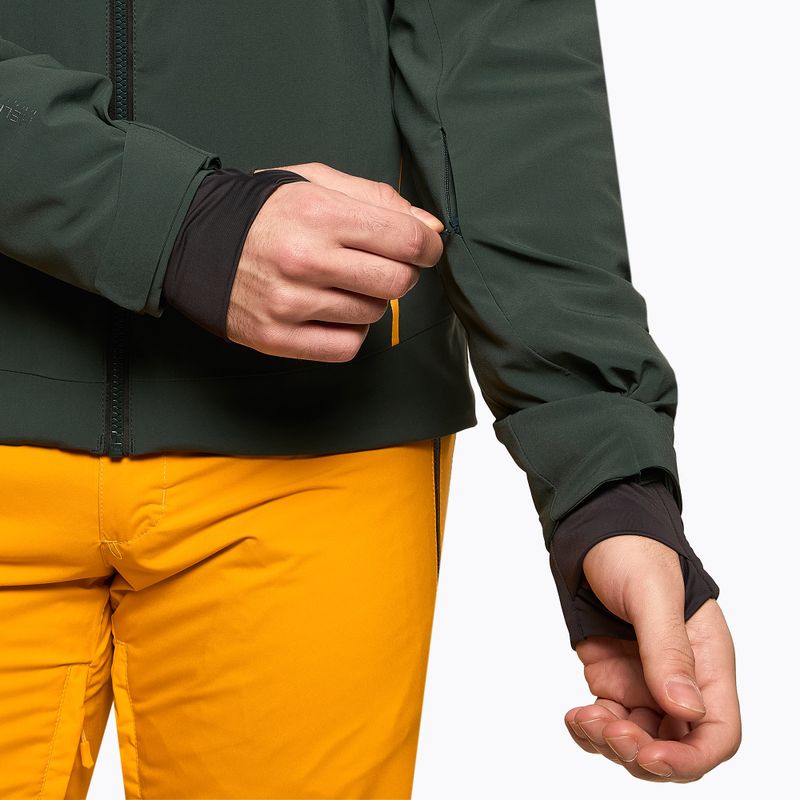 Herren-Skijacke Helly Hansen Alpha 3.0 grün 65551_495 5