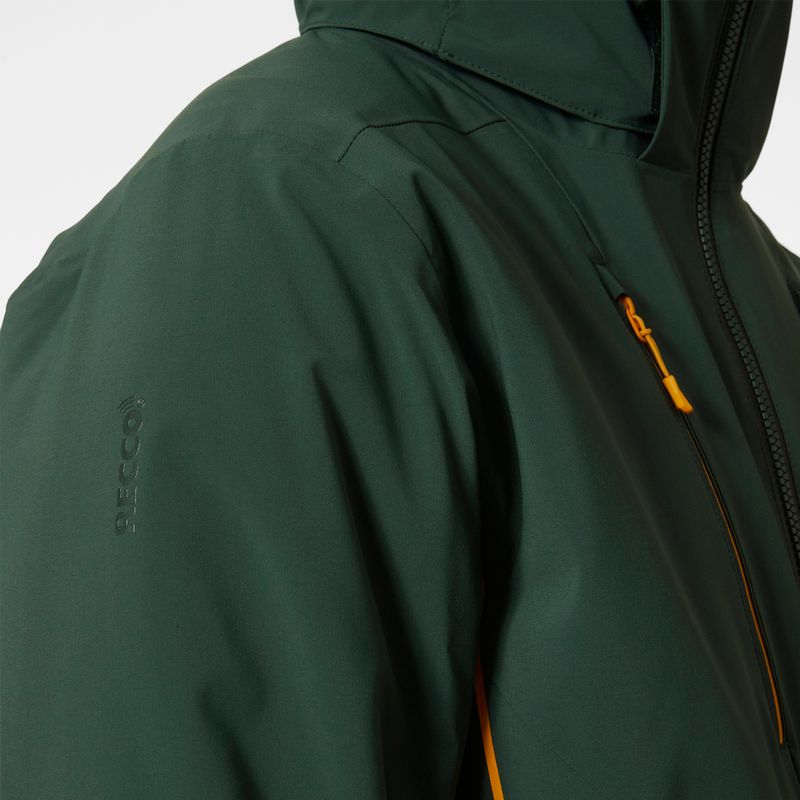 Herren-Skijacke Helly Hansen Alpha 3.0 grün 65551_495 8