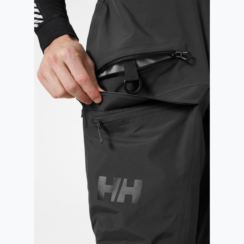 Herren Skihose Helly Hansen Sogn Bib Shell black 4