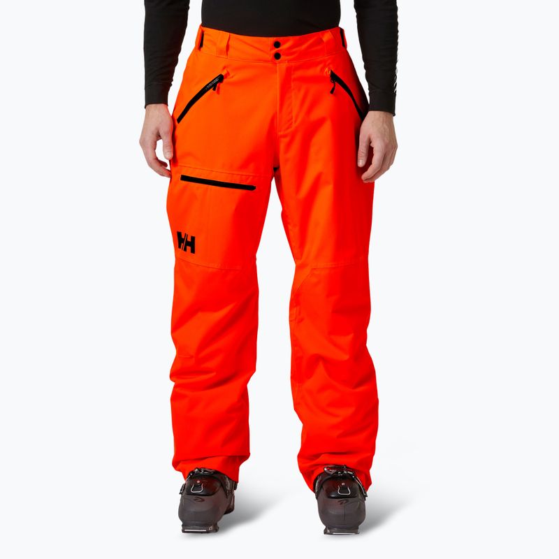 Herren Helly Hansen Sogn Cargo Skihose neon orange