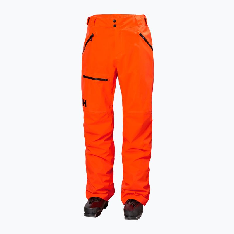 Herren Helly Hansen Sogn Cargo Skihose neon orange 5