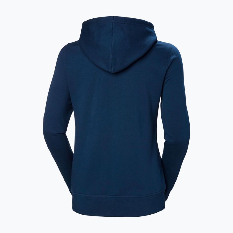 Damen-Trekking-Sweatshirt Helly Hansen Nord Graphic Pullover Hoodie navy blau 62981_584 6