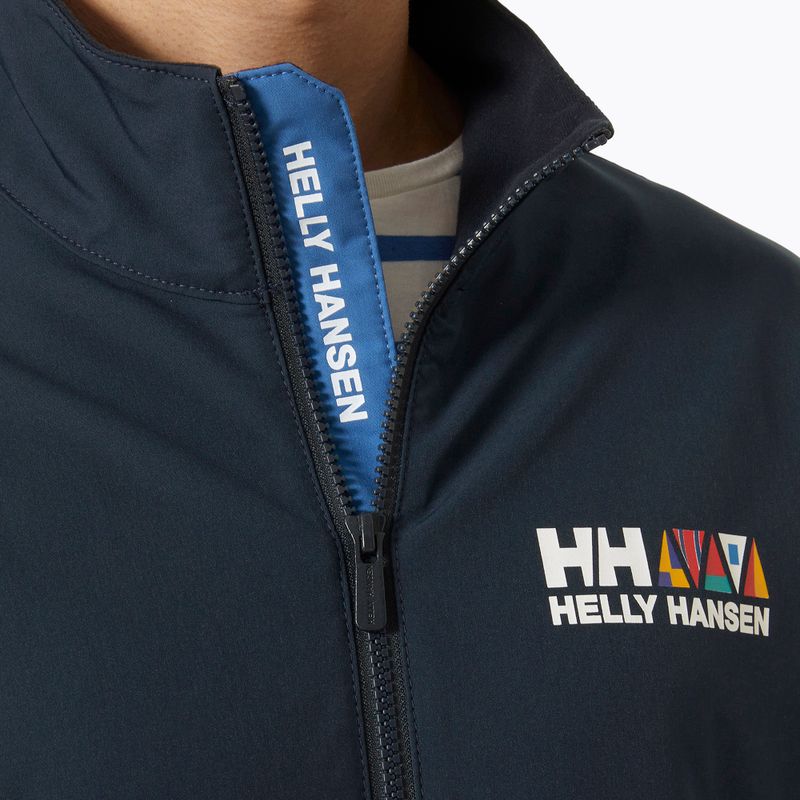Herren Helly Hansen Newport Softshell azurite Segeljacke 3