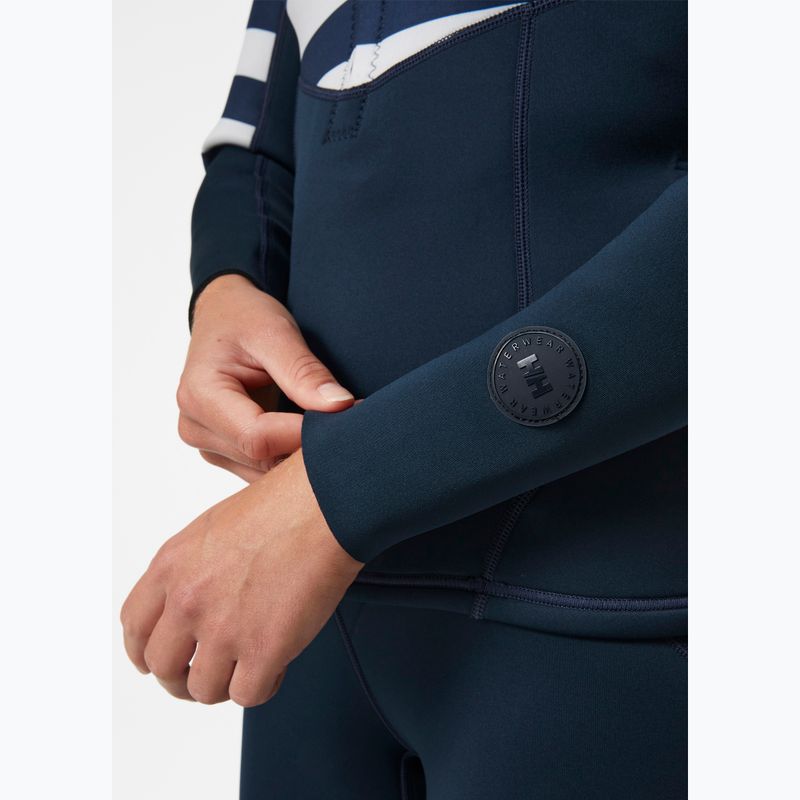 Neoprenjacke Damen Helly Hansen Waterwear 2.0 2 mm navy stripe 3