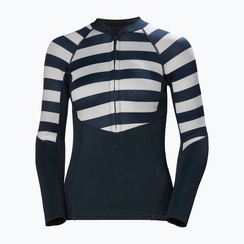 Neoprenjacke Damen Helly Hansen Waterwear 2.0 2 mm navy stripe 4