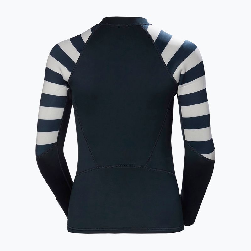 Neoprenjacke Damen Helly Hansen Waterwear 2.0 2 mm navy stripe 5