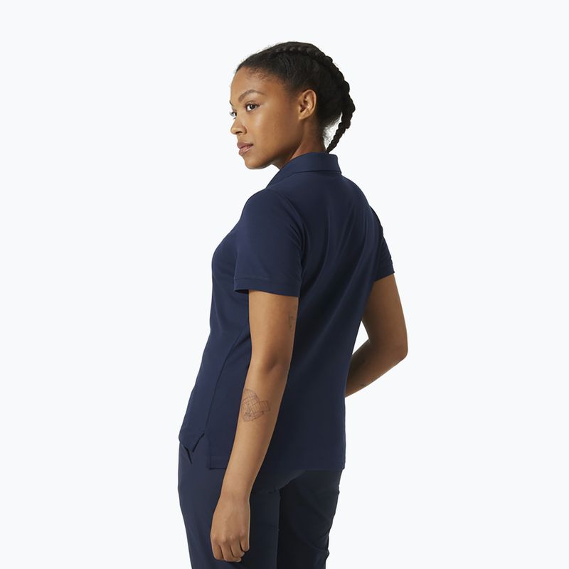 Damen Helly Hansen Siren Polo Shirt navy blau 34352_597 2