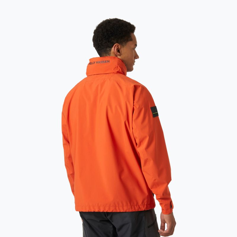 Herren Segeljacke Helly Hansen HP Racing Hooded patrol orange 2