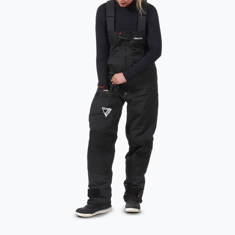 Damen Segelhose Musto BR1 Channel schwarz 3