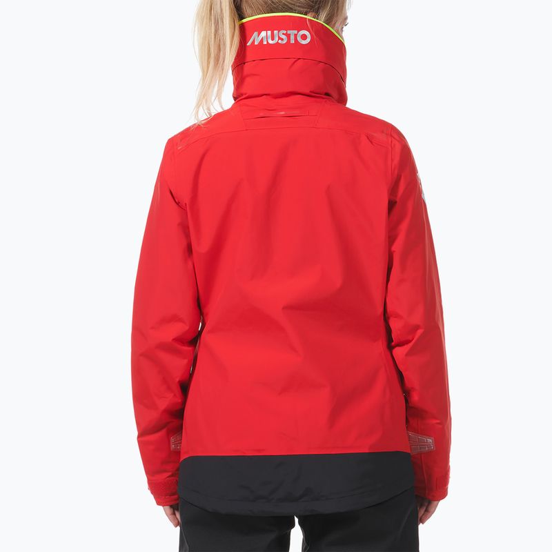 Musto BR1 Channel true red Damen Segeljacke 2