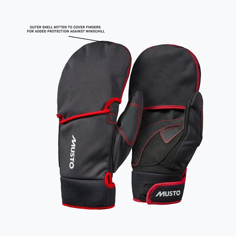 Segelhandschuhe Musto Performance Winter 2.0 black 2